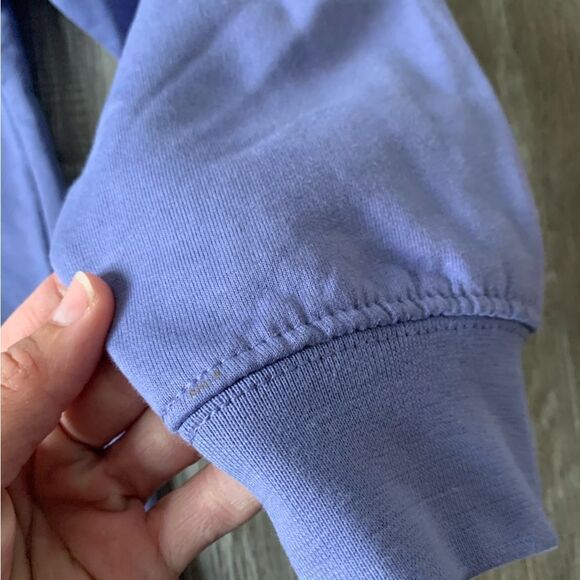 Ron Jon Surf Shop Pensacola Beach Pullover Sweatshirt Hoodie Purple White Size M - Picture 6 of 8